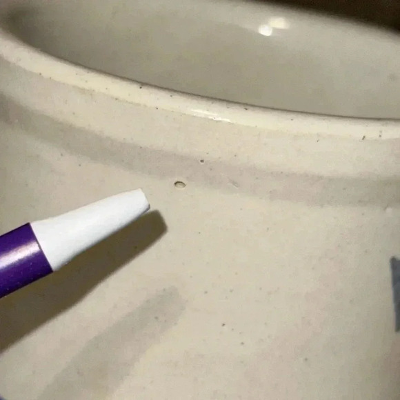 Vintage Wesson Oil crock kitchen utensil storage holder stoneware - Picture 13 of 16